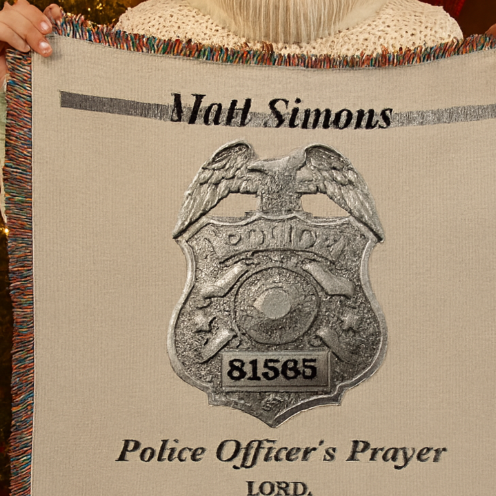 Customizable with Name or Badge Number