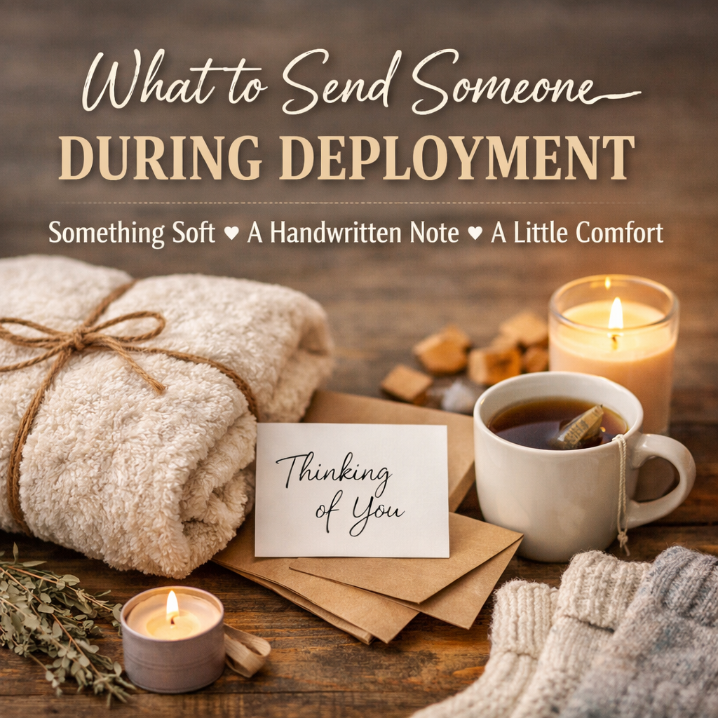 What to Send Someone During Deployment (Simple Comfort Gifts That Actually Help)