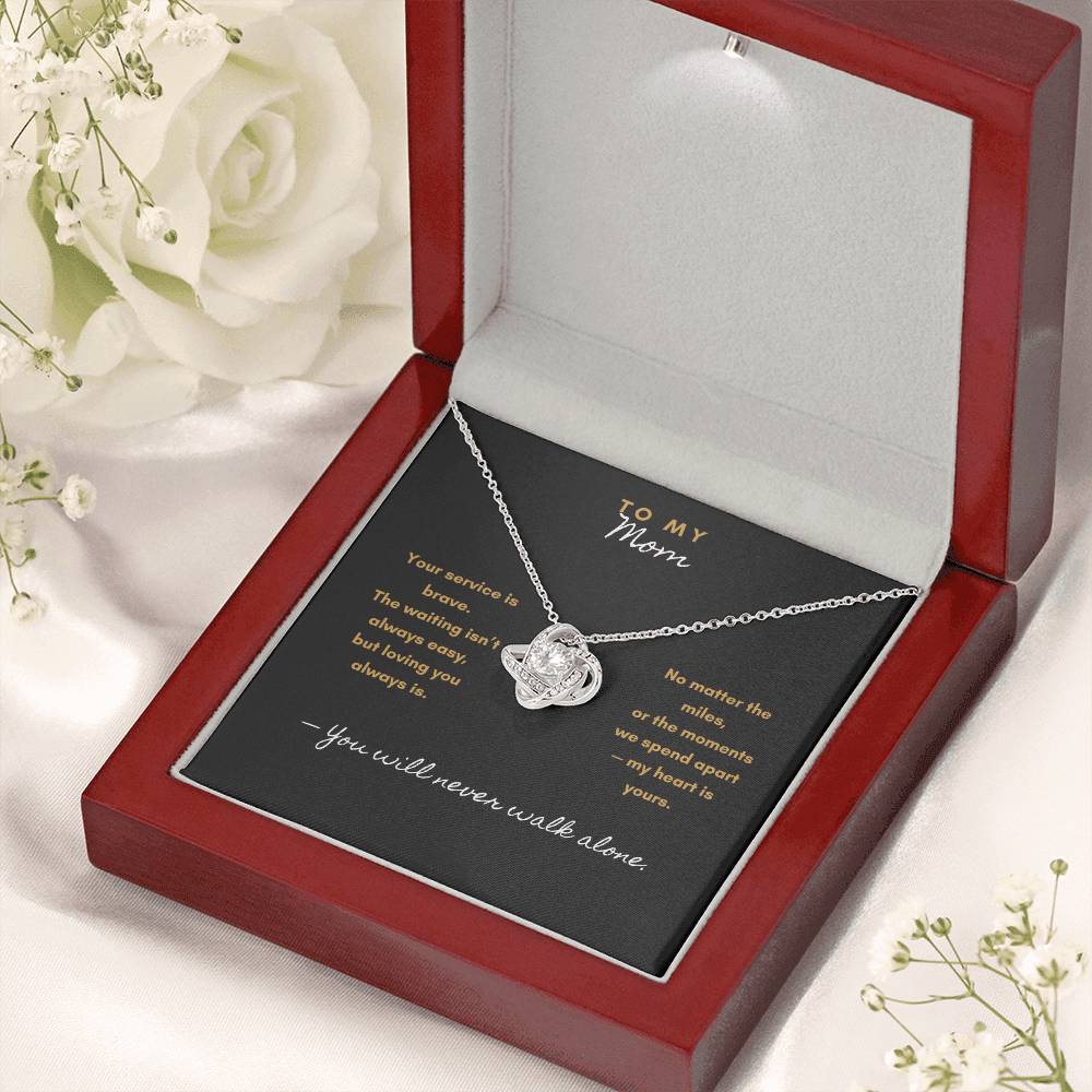 Never Apart Necklace – Military & First Responder Gift for Mom - Laurelvine 