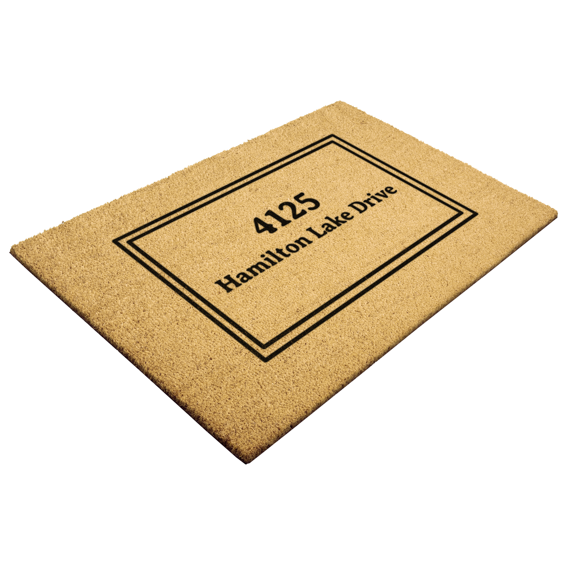 Personalized Address Doormat – Custom House Number & Street Name Welcome Mat | LaurelVine - Laurelvine 