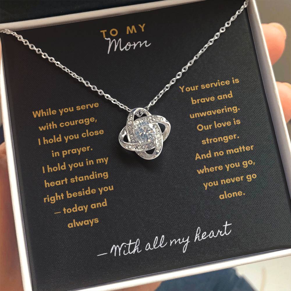 Always With You Necklace –Military & First Responder Gift for Mom - Laurelvine 