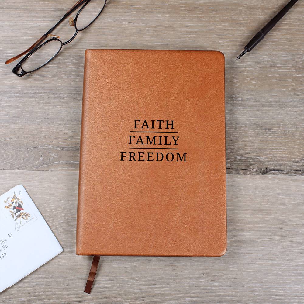 Faith • Family • Freedom – Reflection Journal - Laurelvine 
