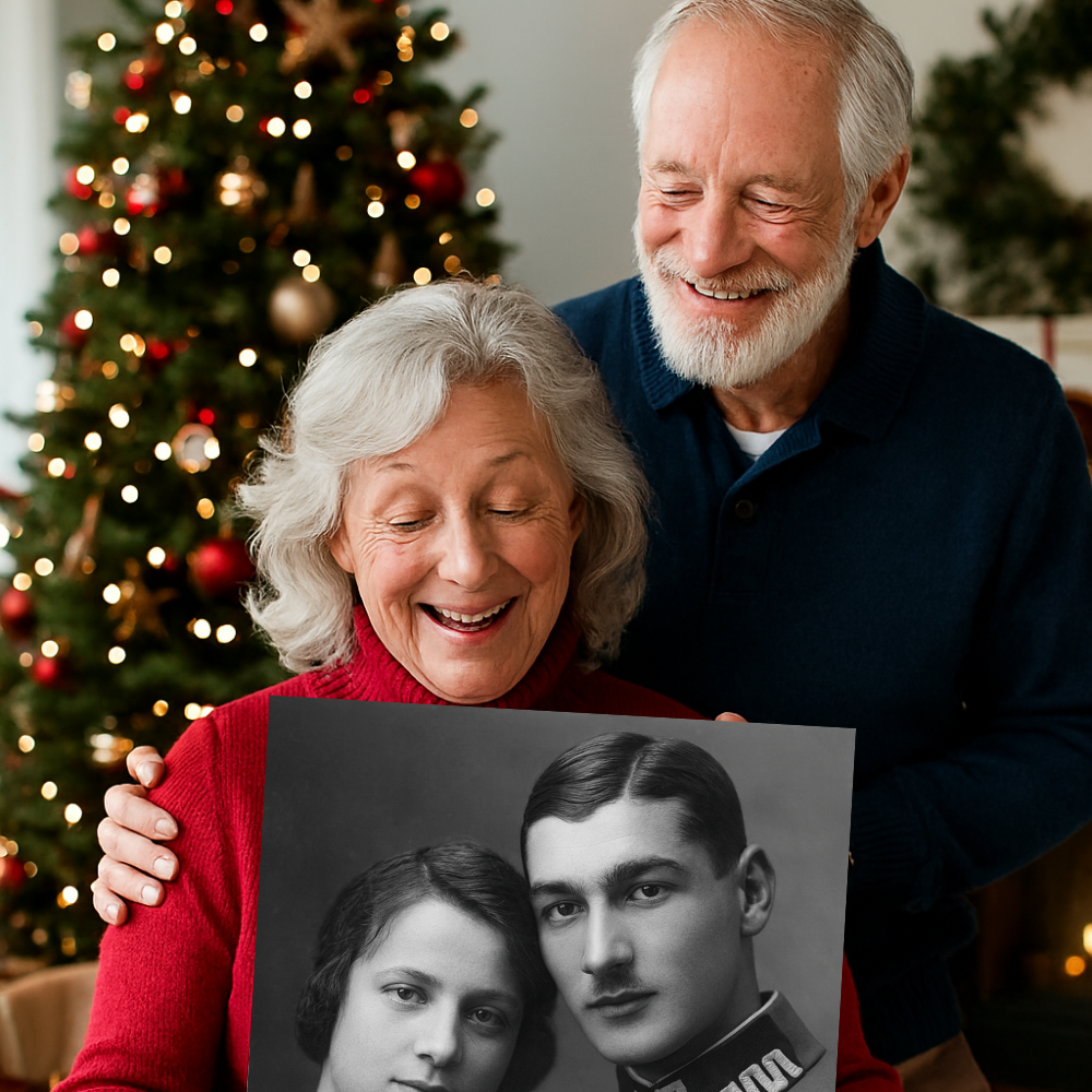 Heirloom Photo Restoration & Fine Art Canvas Print I Laurelvine - Laurelvine 