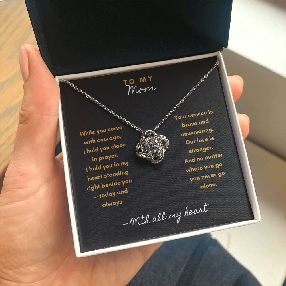 Always With You Necklace –Military & First Responder Gift for Mom - Laurelvine 