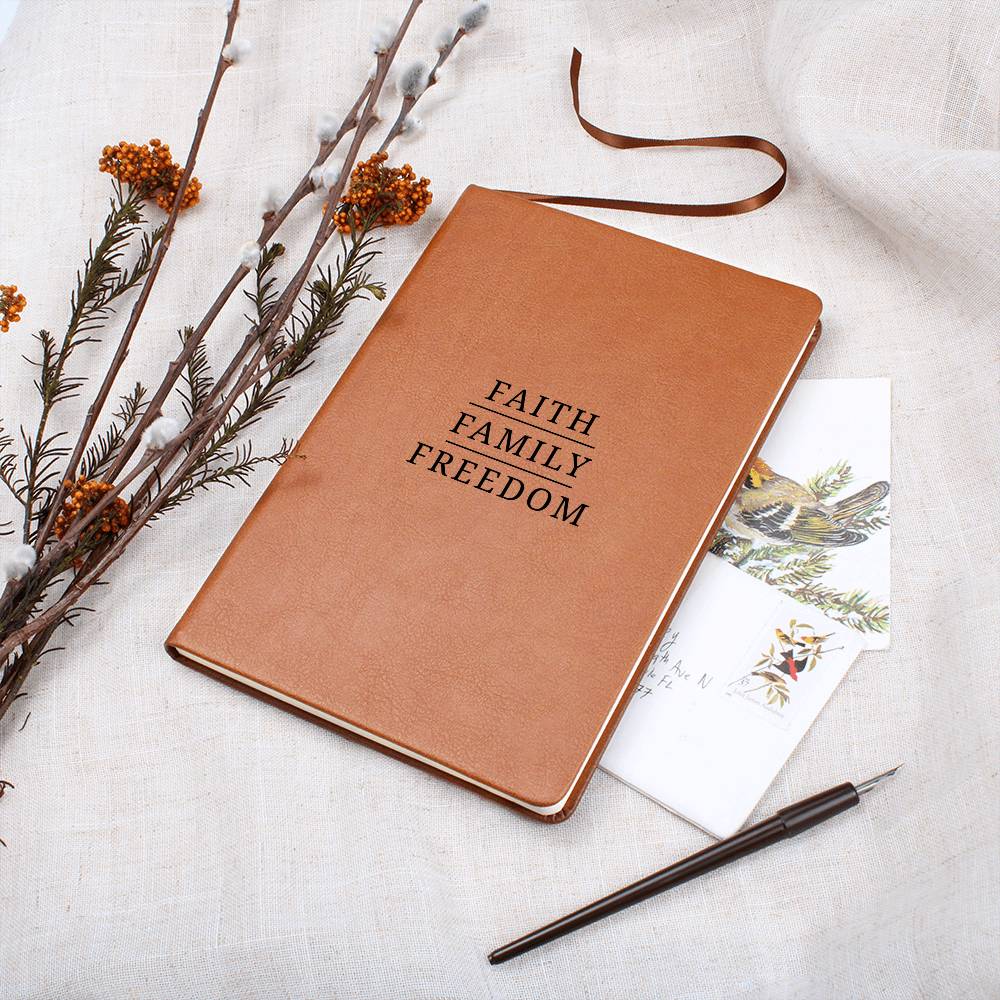 Faith • Family • Freedom – Reflection Journal - Laurelvine 