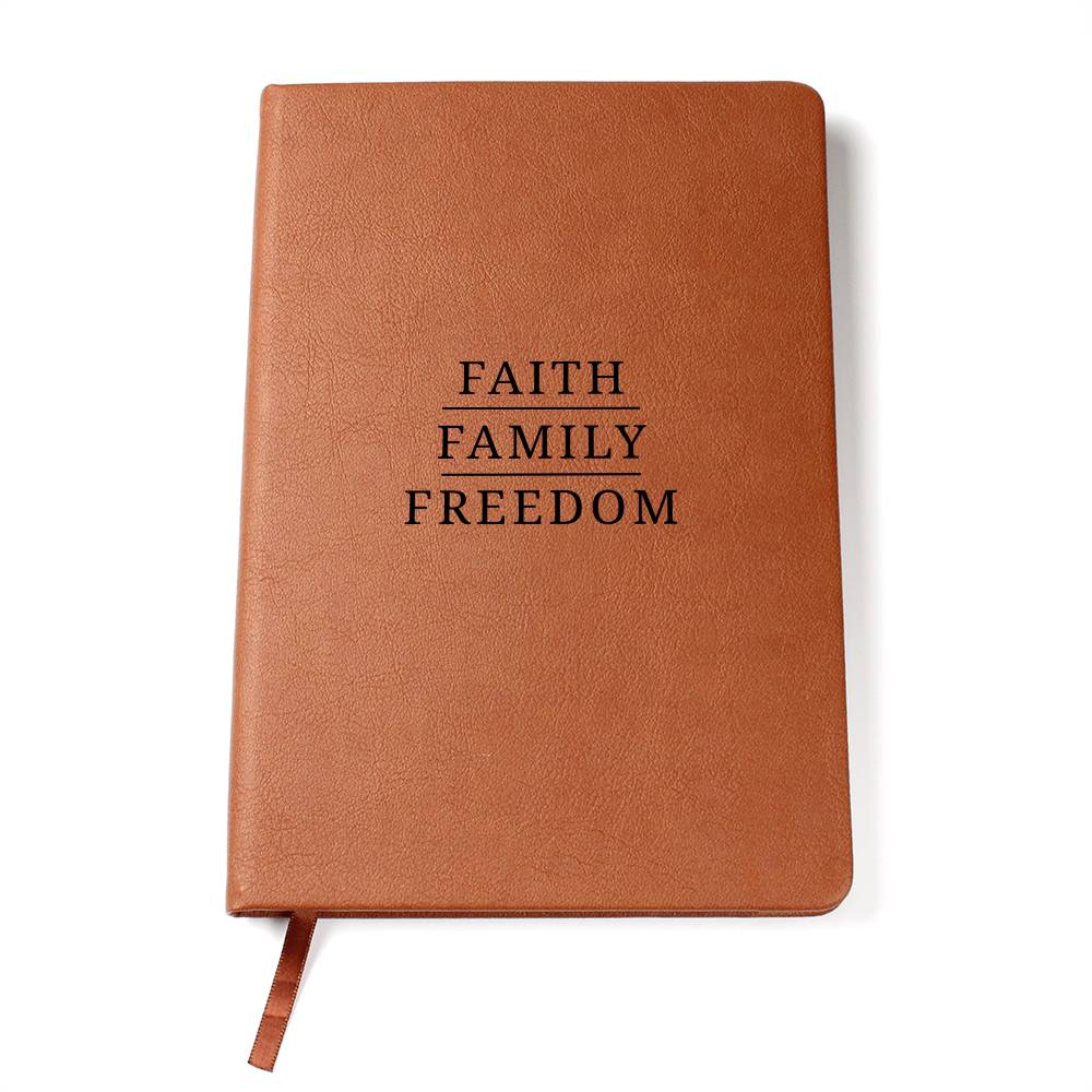 Faith • Family • Freedom – Reflection Journal - Laurelvine 