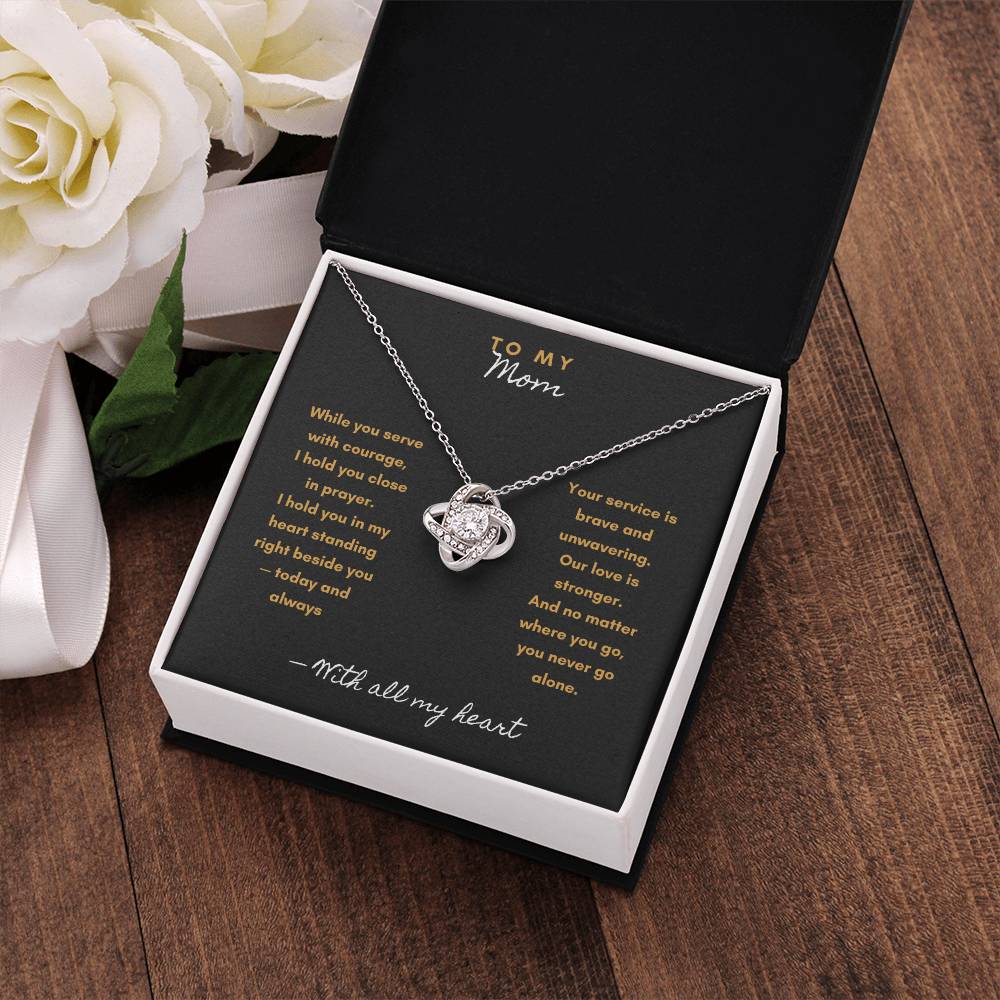 Always With You Necklace –Military & First Responder Gift for Mom - Laurelvine 