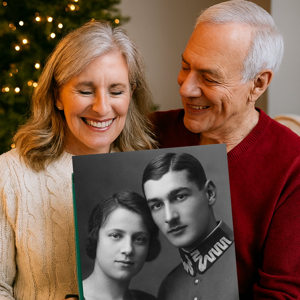 Heirloom Photo Restoration & Fine Art Canvas Print I Laurelvine - Laurelvine 