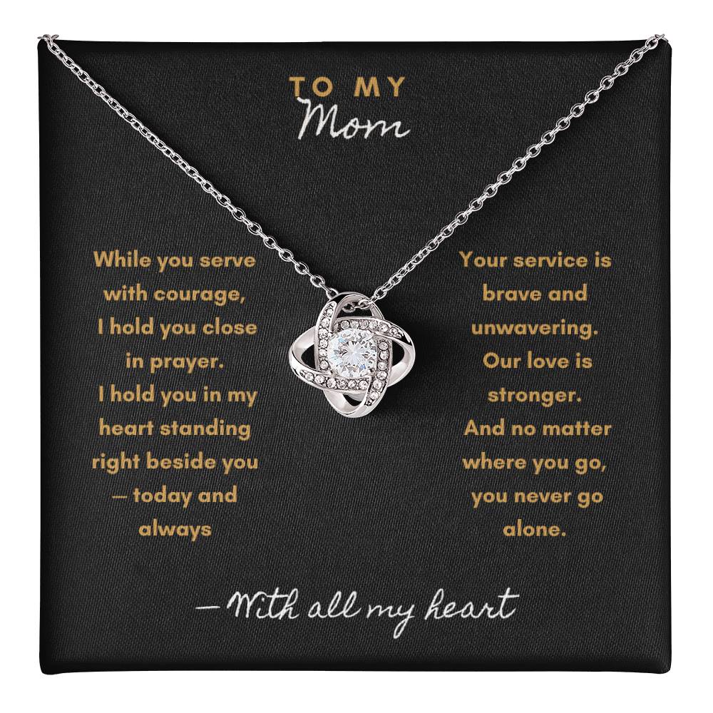 Always With You Necklace –Military & First Responder Gift for Mom - Laurelvine 