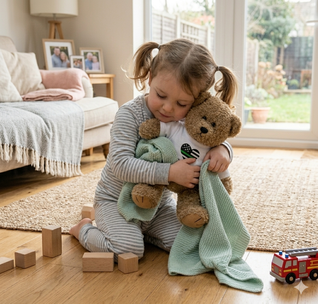 First Responder Hero Bear – Comfort Plush for Kids - Laurelvine 