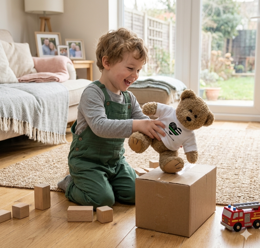 First Responder Hero Bear – Comfort Plush for Kids - Laurelvine 