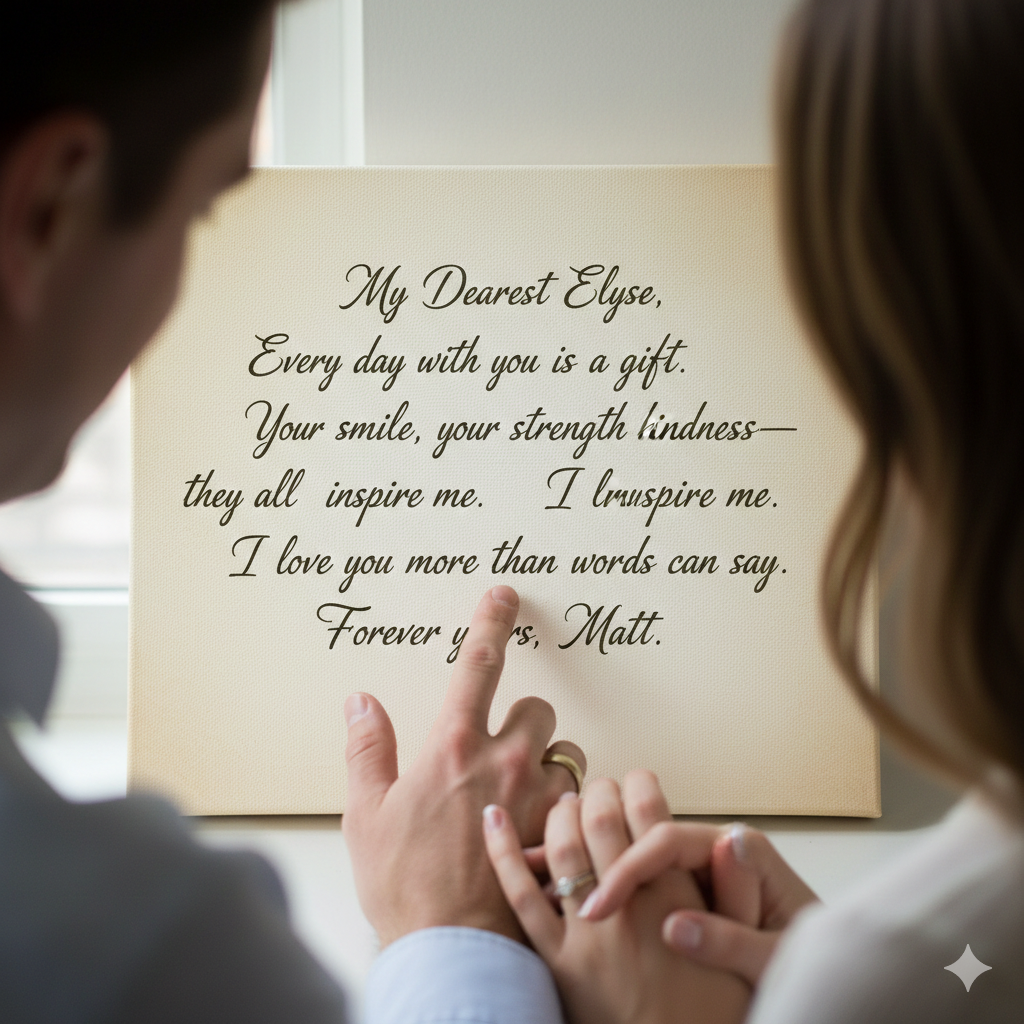 From Their Hands to Your Heart – Custom Handwriting Canvas Art for Military & First Responder Families - Laurelvine 