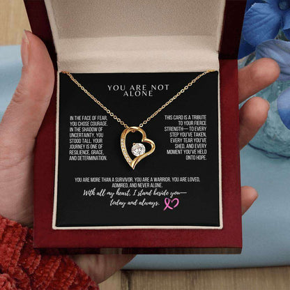 Forever Love Necklace – Because You Fought, You Overcame, and You Are Deeply Loved - Laurelvine 