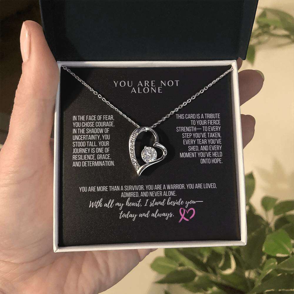 Forever Love Necklace – Because You Fought, You Overcame, and You Are Deeply Loved - Laurelvine 