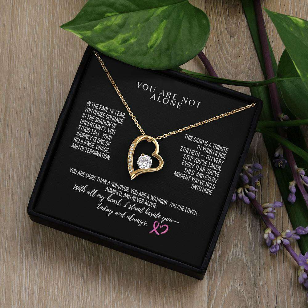 Forever Love Necklace – Because You Fought, You Overcame, and You Are Deeply Loved - Laurelvine 