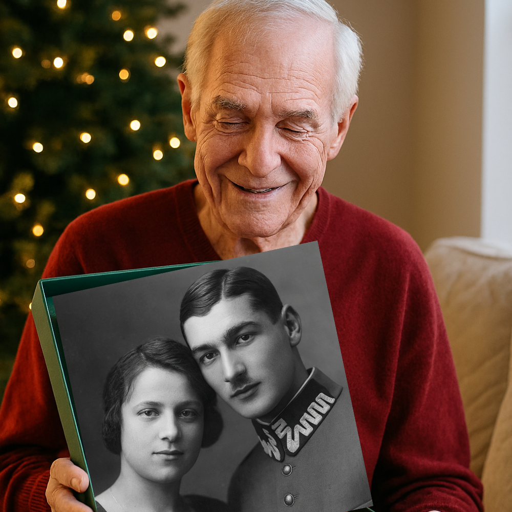 Heirloom Photo Restoration & Fine Art Canvas Print I Laurelvine - Laurelvine 